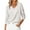 White, variant on Women's Casual V-Neck Sweater Base Layer Knitted Long Sleeve Solid Color Top for Fall Winter Versatile Basics,Black,L