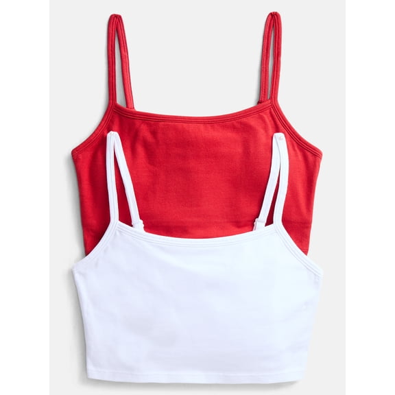 Weekend Academy Girls 2Pk Cotton Strectch Brami, Sizes XS to XXL