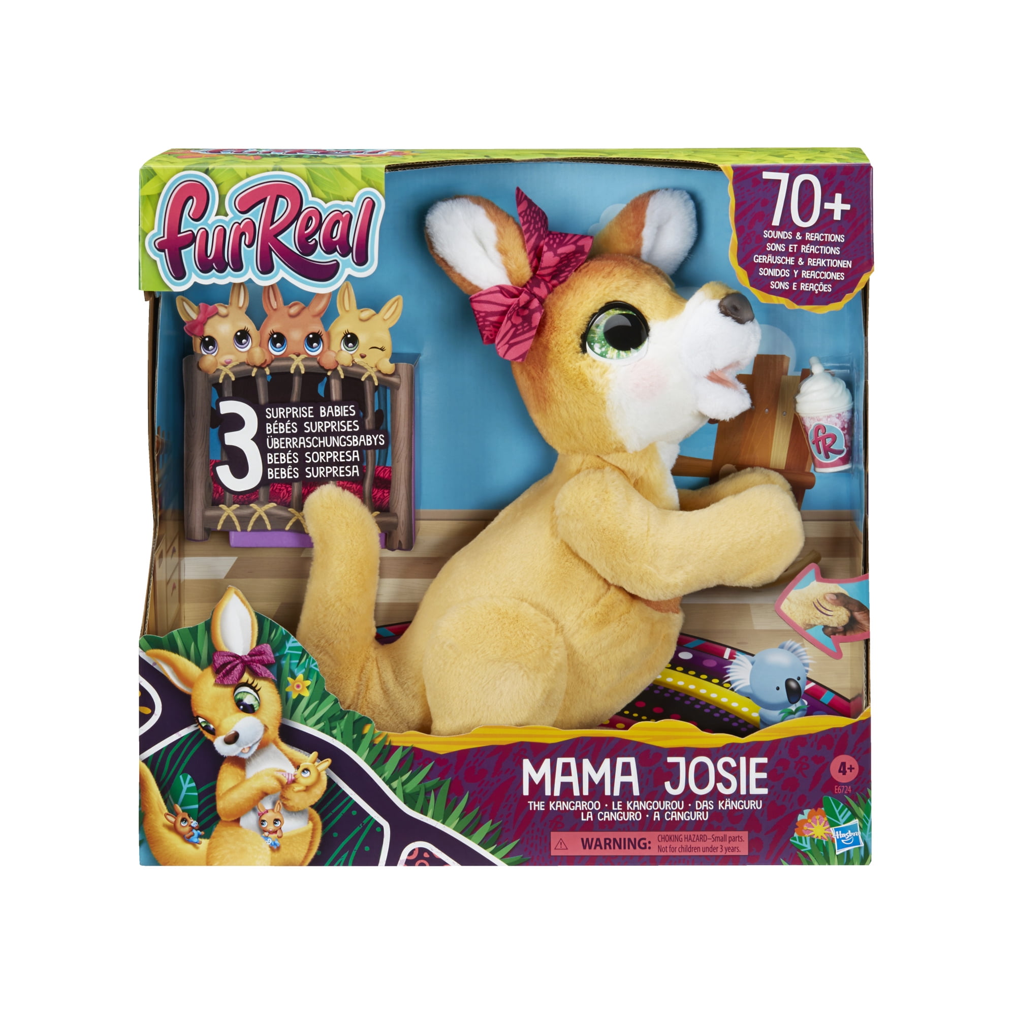 FurReal Mama Josie the Kangaroo Interactive Pet Toy New 2020 Kid Gift 