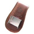 thumbnail image 4 of Billiard Chalk Pouch Chalk Holders For Billiards Cue Magnetic Belt Clip Compact And Delicate Stitching Billiards Accessories Brown, 4 of 6