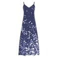 thumbnail image 5 of TaTaai Womens Casual Stylish Printed Round Neck Sleeveless Ankle Length Dress Soft Fabric Comfortable Daily Work Date Wear Gift, 5 of 5