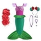 thumbnail image 1 of Disney Little Mermaid Ariel Princess Costume Kids Dress For Girls Cosplay Children Carnival Birthday Party Clothes Mermaid Dress9-10T(size 150) Gao Jinjia LED, 1 of 2