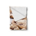 thumbnail image 2 of Cookie Soft Flannel Fleece Throw Blanket, Baked Chocolate Chip Sweets Oven Fresh Homemade Cookingmed Print, Cozy Plush for Indoor and Outdoor Use, 70" x 90", Multicolor, by Ambesonne, 2 of 5