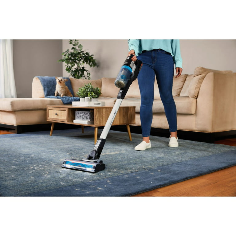 BLACK+DECKER POWESERIES+ 20-Volt MAX Lithium-Ion Cordless Bagless Stick  Vacuum Cleaner BHFEA520J - The Home Depot