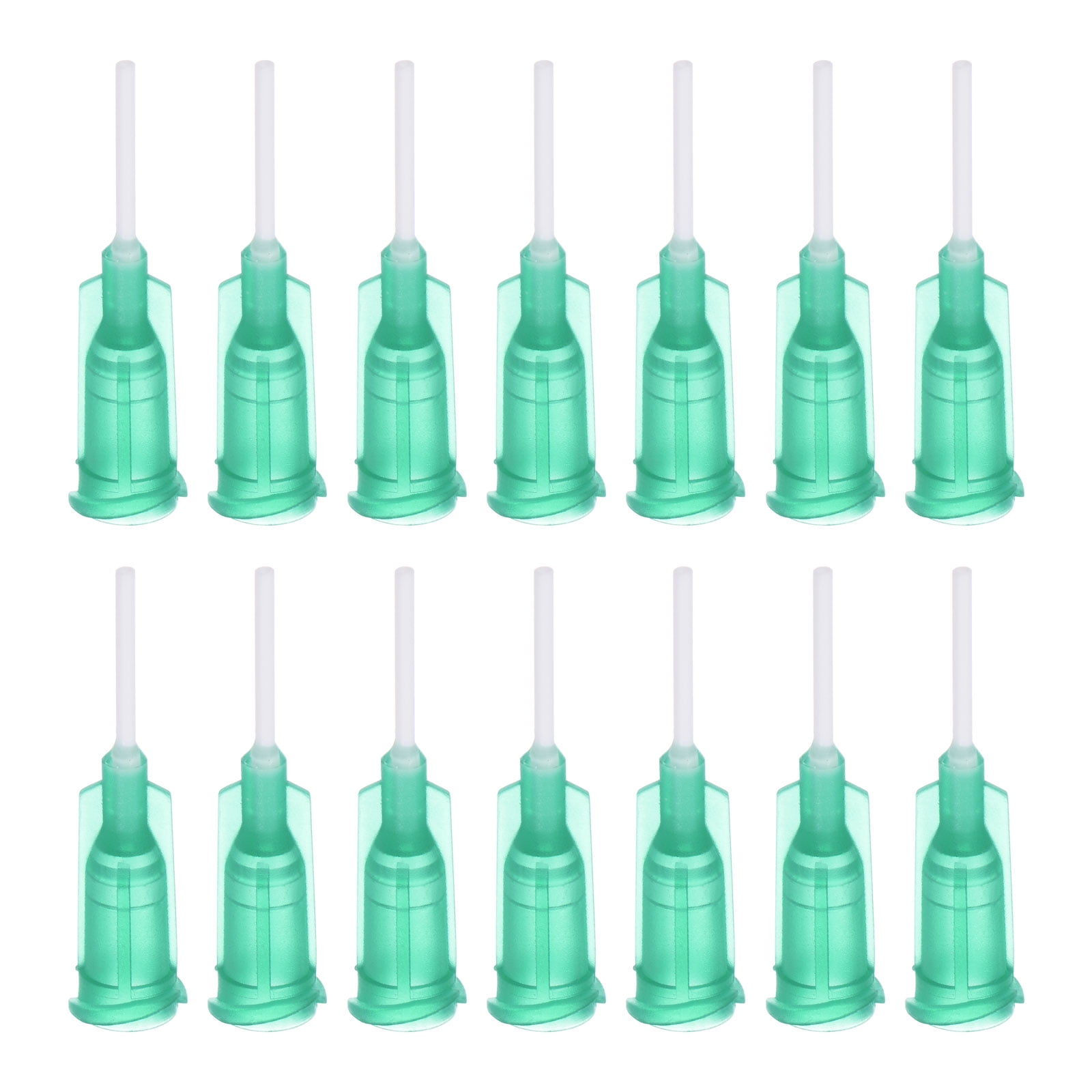 50Pcs 18G Dispensing Needles, 1/2" PTFE Needle Tips with Flexible
