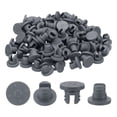 thumbnail image 1 of Tapones de goma Uxcell de 7.5mm/0.3" para viales, 200 piezas de tapón de goma butílica de dos patas para viales de vidrio y frascos de cultivo de líquidos, gris, 1 of 5