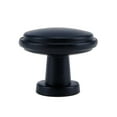 thumbnail image 6 of LC LICTOP 6Pcs Cabinet Pull Knobs Single-Hole Hardware Wardrobe Knobs with Mounting Screws Black, 6 of 6