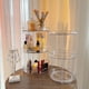 thumbnail image 5 of Organizador de maquillaje ROWNYEON 360, giratorio, 3 niveles, PET transparente, 5 of 9