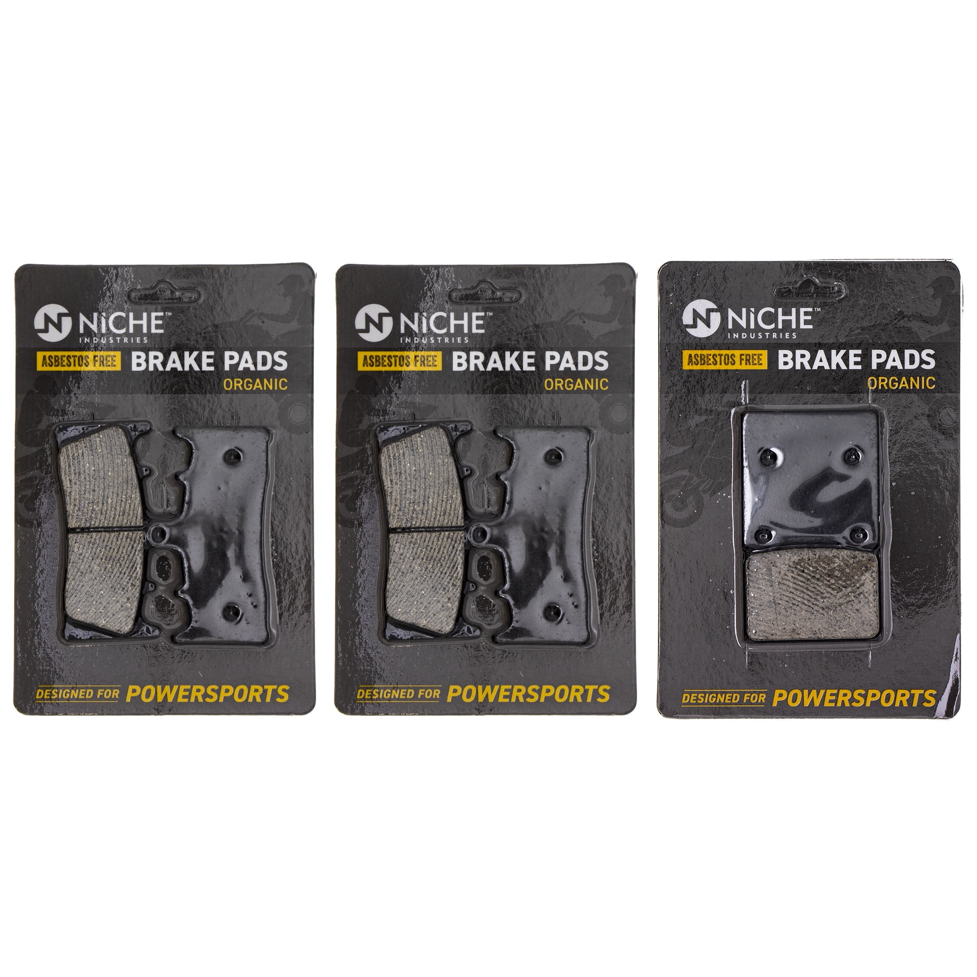 Niche Semi-Metallic Brake Pad Set for Kawasaki Ninja ZX10R
