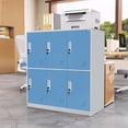 thumbnail image 4 of MECOLOR Employee and gym Storage Small Metal Storage Cabinet with Lock for bag show file and Cloth and self Belonging Storage, 4 of 5