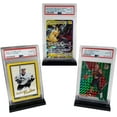 thumbnail image 1 of PSA Acrylic Display Stands for Graded Cards 5 Pack (Black, PSA), 1 of 7