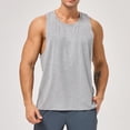 thumbnail image 5 of Vetsdori Mens Sleeveless T Shirts Sport Modal Athletic Tank Tops Plain Dry Fit,Undershirts Summer Breathable Crew Neck Tanks for Men Muscle,XL, 5 of 9