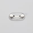 thumbnail image 1 of Porte-lunettes Magnétique en Acier Inoxydable Porte-Badge d'Identité, 1 of 7