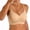 Beige, variant on Ashyfjp Seamless Bras for Women Solid Color Wire-Free Thin Molded Cup Bra with Adjustable Straps Womens Lightweight Everyday Bra, Size M-XL