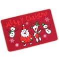 thumbnail image 4 of Alfombra de Tejido Plano para Exterior e Interior con Navidad de 24x16 pulgadas Feliz Navidad, 4 of 9