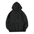 thumbnail image 4 of CIENVNSTG Women's Y2K Wings Sequin Hoodies Glitter Back Design Pullover Tops Casual Fashion Sweatshirts Holiday Style Comfortable Daily Wear for Casual Outings and Weekend Activities Black M, 4 of 4