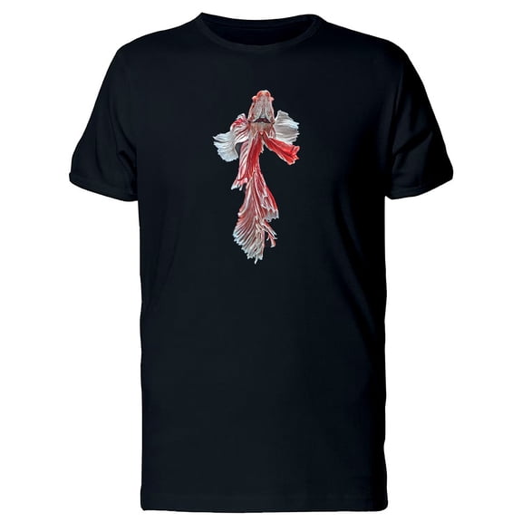 Bottomview Fighting Betta Fish Tee Men's -Image by Shutterstock