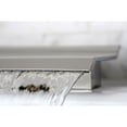 thumbnail image 3 of Kingston Brass KS2241MR Milano Two-Handle Deck Mount Roman Tub Faucet, Polished Chrome, 3 of 7