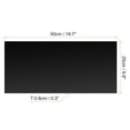 thumbnail image 2 of Uxcell 19.7"x9.8" Magnetic Vent Cover Floor Wall Air Registers Cover Vent Blocker for Home RV HVAC Black, 2 of 6