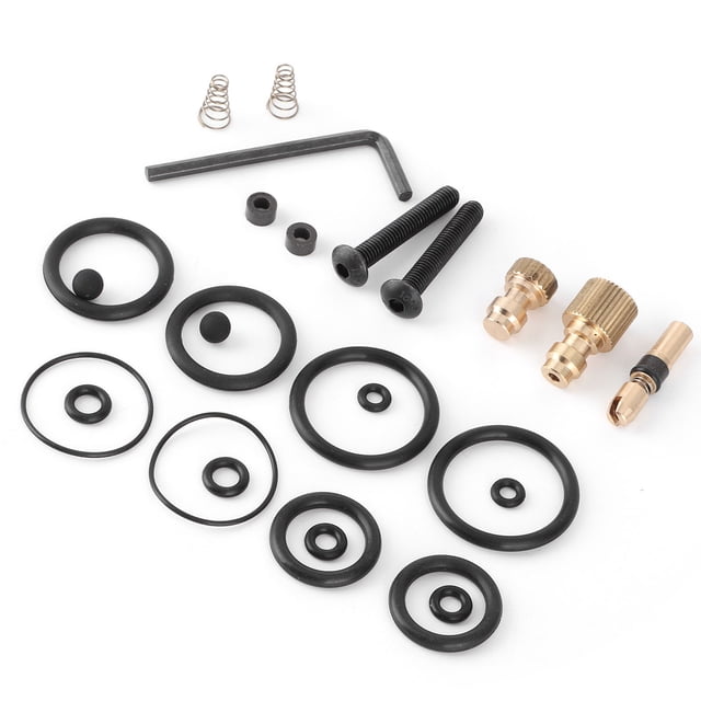 Gupbes 26 Pcs Kit d'Accessoires pour Pompe à Air Haute Pression Pièces de Rechange Automobile 30mpa, Accessoires pour Pompe à Air Haute Pression, Accessoires pour Pompe à Air