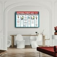 thumbnail image 4 of Asthma Attack Poster First Aid Health Posters (2) Canvas Painting Posters And Prints Wall Art for Living Room Bedroom Decor, 4 of 7