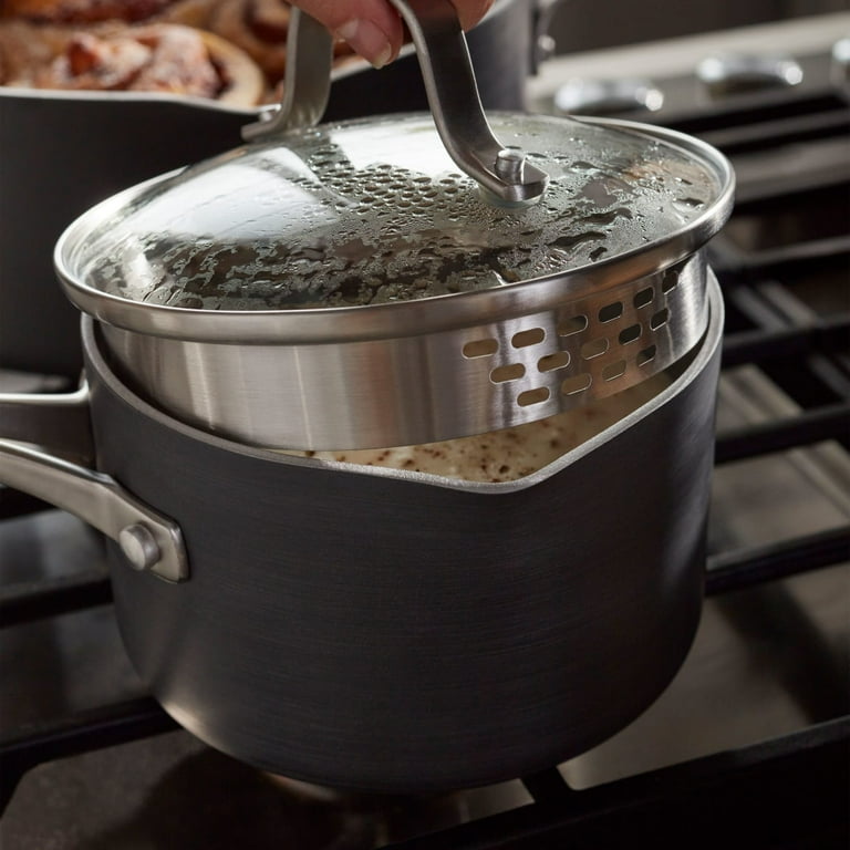 Calphalon Classic Oil-Infused Ceramic 11-Piece Cookware Set