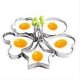 thumbnail image 5 of 4 Pack Fried Egg Rings Mold Non Stick For Griddle Pan, Circle Egg Sharpe With Handle, Stainless Steel Egg Form, 5 of 5