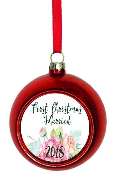 christmas ornaments first christmas married