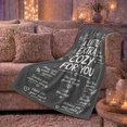 thumbnail image 6 of Extra Cozy for You Quote with Hearts, Calming Graphic Style for Self Care Fans, Gentle Comfort Message and Thank You Gift, Cozy Flannel Blanket for Bedroom and Reading Nook, Peaceful Home Decor, 6 of 9