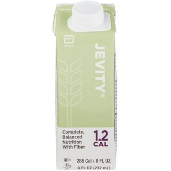 Jevity 1.2 Cal Nutritional Supplement Unflavored (Jevity 1.2 Cal - 8 oz Cartons) 1/Case of 24 Cartons, 8 Fl Oz (Pack of 24)