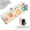 thumbnail image 5 of Yayeee Runner Rug for Bedroom 2'x6' Machine Washable Hallway Non Slip Mat, Beach Pattern, 5 of 8