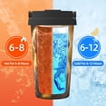 thumbnail image 5 of Uemuo Sunset Daisy Dog Print Carry Insulated Coffee Mug, Travel Mug with Hidden Handle, Insulated Coffee Flask, Leak-proof Travel Mug Insulated Mug for Office, 5 of 8