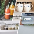 thumbnail image 5 of Self-Laminating Write-On Waterproof Baby Bottle Labels Paper Name Tags Stickers for Daycare Labels Vehicle 161x115mm Sticker: 50x13mm DIY, 5 of 6