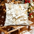 thumbnail image 6 of Bwiyojiz Home Decor Christmas Decorations Decoration 45x45cm Printed Pillow Cover Sofa Cushion Car Waist Golden Flower, Gifts for Friend, Multicolor, 6 of 6