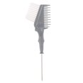 thumbnail image 1 of Peine para teñir el cabello de doble cara con punta trasera de Metal, cepillo para teñir el cabello de nailon suave para peluquería, herramienta de estilismo, 1 Uds. Gao Jinjia LED, 1 of 2