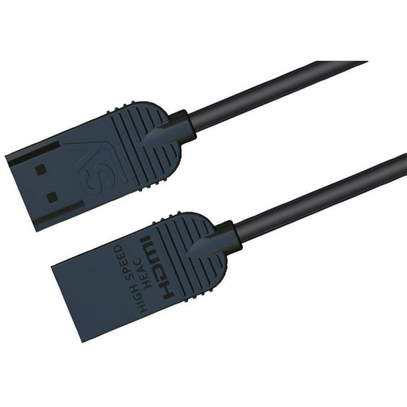 SY ELECTRONICS Stealth Premium High Speed Slim HDMI Lead Male to Male 1m Black