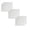 OTHER 3PCS, variant on YWIYIUD 4Pack Kitchen SinkMat Drain Pad Protectors Dish Drying Mat Fast Draining SinkMatsGrid NonSlip Durable SinkProtectors for Bottom of KitchenSink,Dishes and Glassware,White
