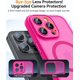 thumbnail image 4 of Funda Magnética para iPhone 15 Pro de 6.1", Compatible con Magsafe, Cubierta Mate a Prueba de Golpes - Rosa Intenso, 4 of 7