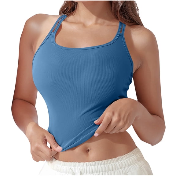 Tank Top Tummy Control Casual Plus Size 2026 Solid Color Suspender Ventilate Thread Inner Shapewear