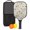 Pioneer Flower Floral-1, variant on Pickleball Paddles Set,Pioneer Flower Floral Print Pattern Fiberglass Surface Pickleball Racket Set with 2 Indoor Outdoor Pickleball Balls and Pickleball Bag,Pickle-ball Equipment