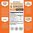 thumbnail image 3 of BioSchwartz Turmeric Curcumin 2000mg with Ginger and Black Pepper, Joint Health & Immune Support, 160 Count, 3 of 11