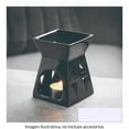 thumbnail image 4 of Sahumerio Mainstays Quemador de Aceite con Forma de Prisma Negro, 4 of 4