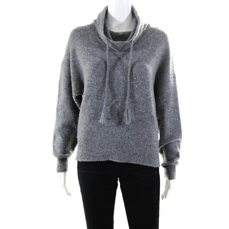 

Pre-owned|27 Miles Womens Long Sleeve Turtleneck Sweater Gray Wool Size Small