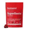 Humann SuperBeets Heart Chews, Beet Root Powder Energy Supplement, Nitric Oxide and Blood Pressure Support, Grape Seed Extract & Non-GMO Beetroot Powder, Pomegranate Berry Flavor, 60 Count
