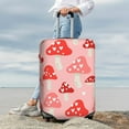 thumbnail image 4 of Wukai Cute Mushroom1 Elastic Luggage Cover: Personalized Protection for Your Suitcase - Fits 19~29-inch, Washable & Durable Travel Companion-Medium, 4 of 8