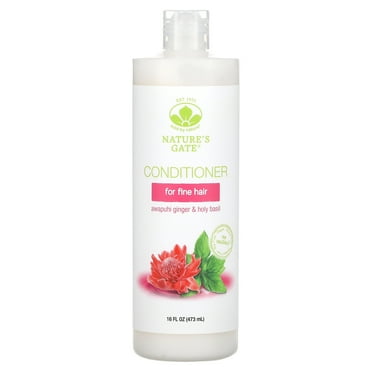 Mild By Nature (Nature's Gate), Awapuhi Ginger & Holy Basil Conditioner for Fine Hair, 16 fl oz (473 ml)