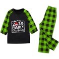 thumbnail image 2 of Family Matching Christmas Pyjamas Set Matching Family Pajamas Sets Xmas Pjs Sleepwear Christmas PJ's and Plaid Printed Holiday Long Sleeve Loungewear, 2 of 3