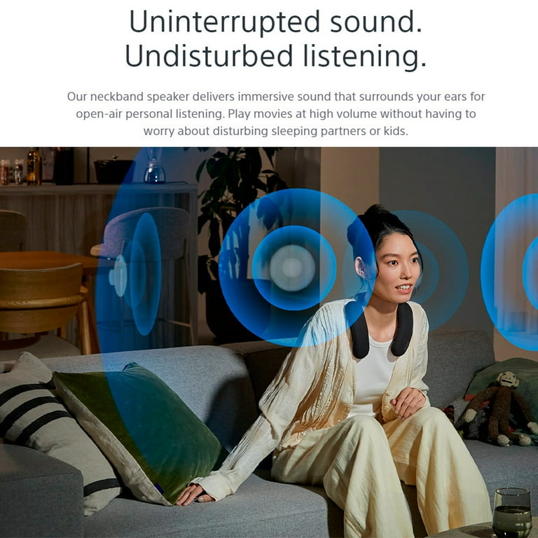 Sony Bravia Theater U Wearable TV Speaker with 360 Spatial Sony Bravia Theater U Wearable TV Speaker with 360 Spatial