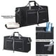 thumbnail image 5 of Bolsa de viaje Woogwin, grande, impermeable, 100 L, negra, 5 of 6