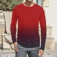 thumbnail image 2 of VJATTWR Men Long Sleeve Pullover High Neck Turtleneck Stretch Slim Basic T Shirt Tee Top L, 2 of 4